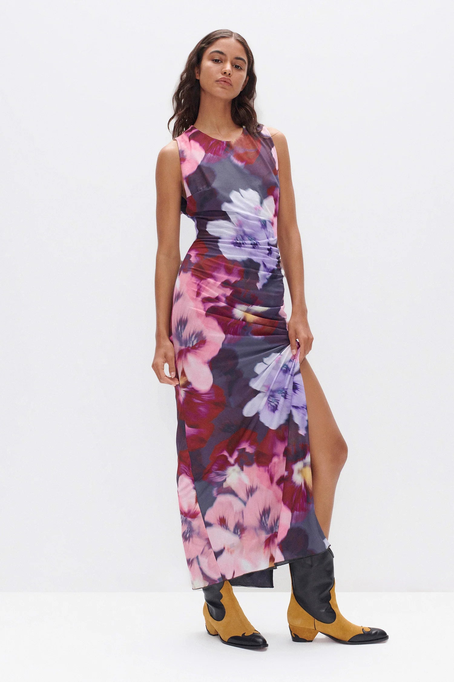 CHAMELON DRESS | IRIS PRINT