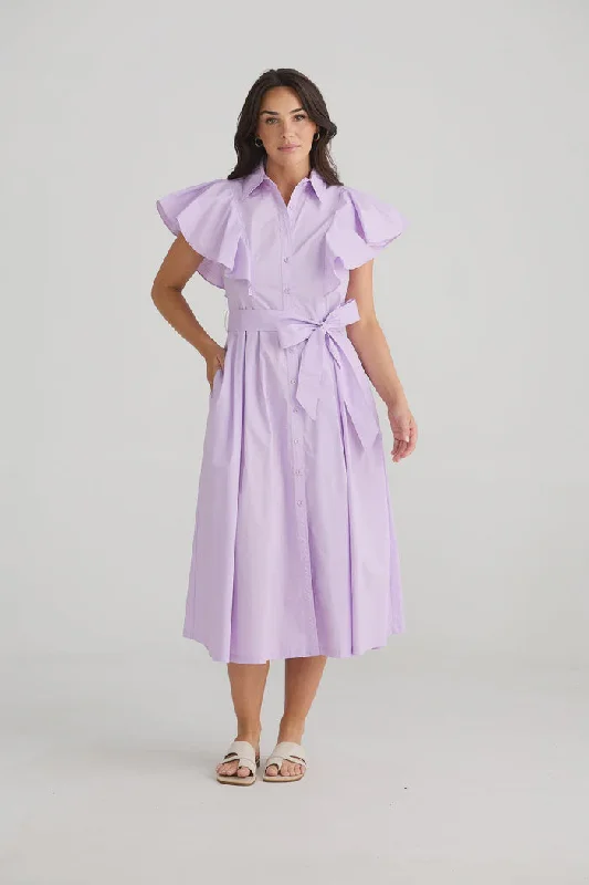 Marigold Dress - Lilac