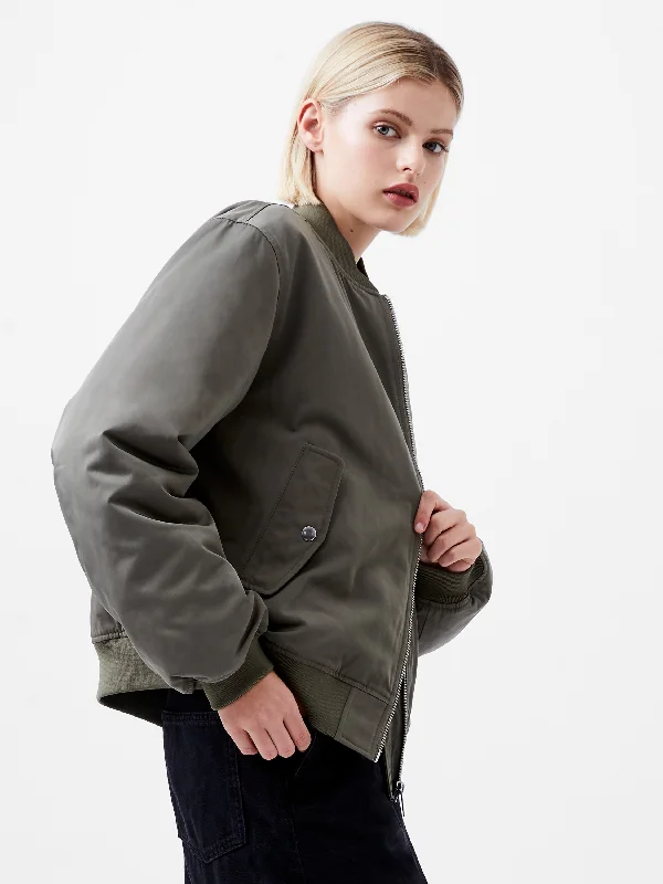 Behati Bomber Jacket Appliqued Jacket Beaded Jacket Sequined Jacket