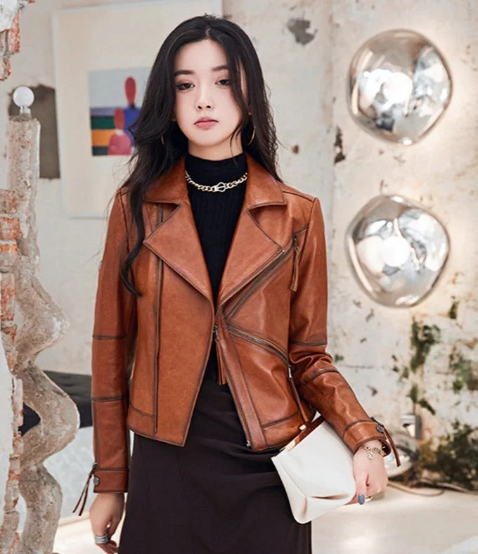 Genuine Leather Jackets Classy Moto