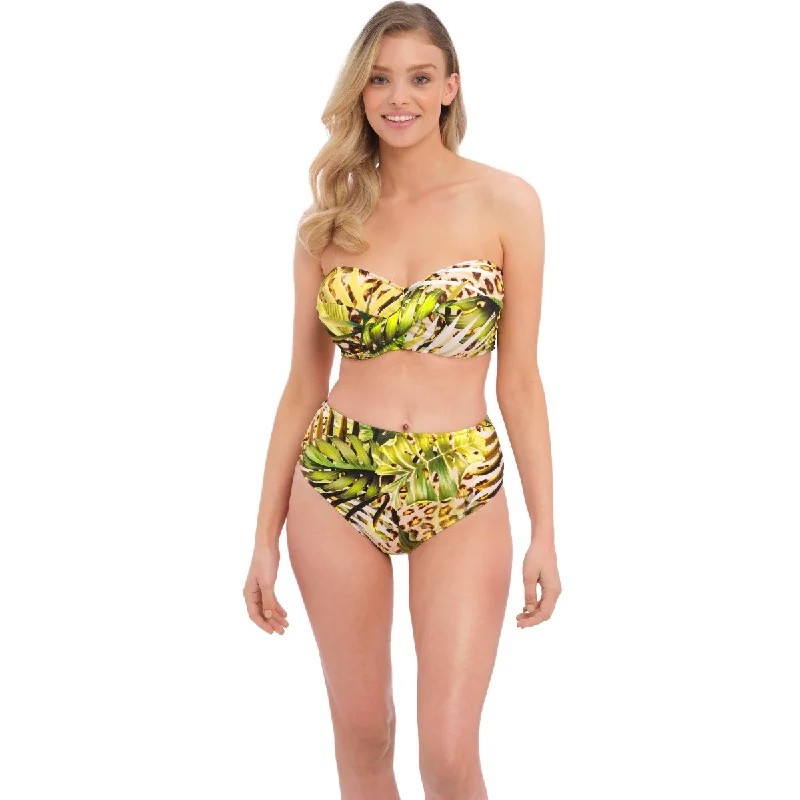 Kabini Oasis High Waist Bikini Brief Multi- FS502178MUI Ruched Swimwear Set
